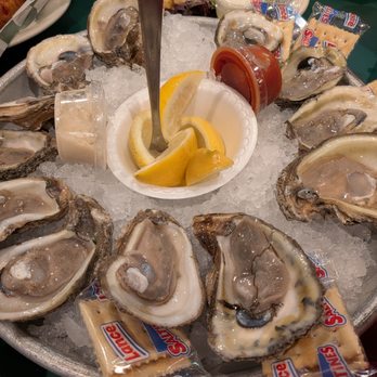 Wintzell's Oyster House - Wild-caught oysters on the half-shell. - Seafood Near Me - Mobile, Alabama Wintzell's Oyster House - Wild-caught oysters on the half-shell. - Seafood Near Me - Mobile, Alabama