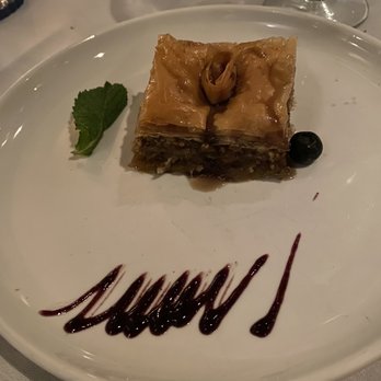 Estia - Salted caramel baklava - Greek Near Me - Philadelphia, Pennsylvania Estia - Salted caramel baklava - Greek Near Me - Philadelphia, Pennsylvania