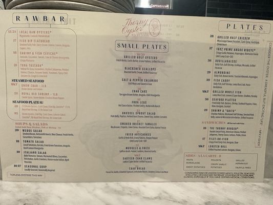 Menu photo 3 Thorny Oyster Bay St. Louis, MS