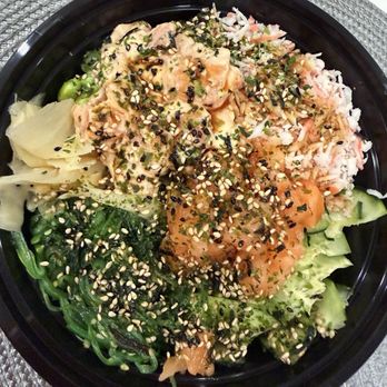 Poke Town - Small Poke Bowl (2 Proteins) - Poke Near Me - Roseville, California Poke Town - Small Poke Bowl (2 Proteins) - Poke Near Me - Roseville, California