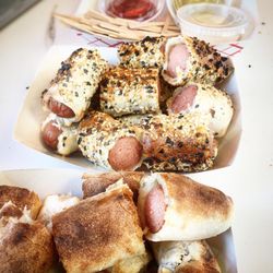 Pigs in a Blanket-Made fresh with our pizza dough