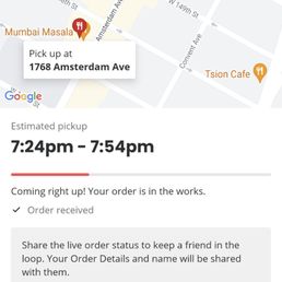 Order status Order status