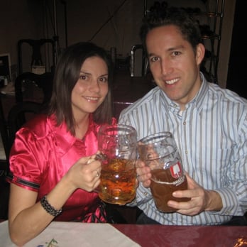 Haus Murphy's - their huge beer mugs - German Near Me - Glendale, Arizona