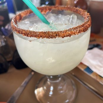 Mariscos las Tres Islas - House Marg + Tajin rim - Mexican Near Me - Cabo San Lucas, MEX