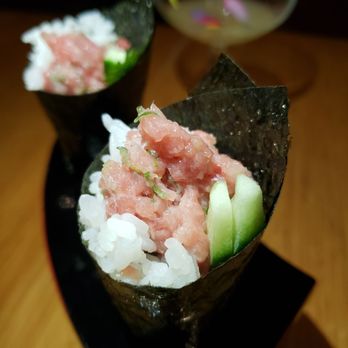 Tojo's - Tuna handroll - Japanese Near Me - Vancouver, British Columbia Tojo's - Tuna handroll - Japanese Near Me - Vancouver, British Columbia