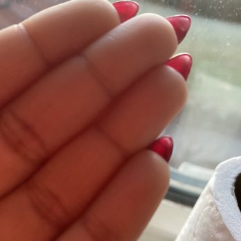 Zen Nails and Spa - Big chunk of acrylic still at the underside of the middle finger nail. - Waxing Near Me - Carmel, Indiana Zen Nails and Spa - Big chunk of acrylic still at the underside of the middle finger nail. - Waxing Near Me - Carmel, Indiana