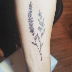 Allied Tattoo - Botanical Tatts from Andy Perez at @AlliedTattoo