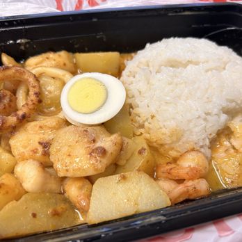 El Pollo Inka - Picante de mariscos - Peruvian Near Me - El Segundo, California