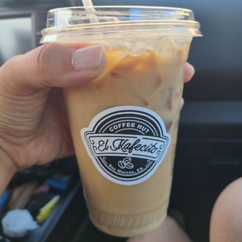 El Kafecito - 2 shots espresso in their largest cup filled with ice (Added premier protein to make protein coffee) - Desserts Near Me - San Marcos, California El Kafecito - 2 shots espresso in their largest cup filled with ice (Added premier protein to make protein coffee) - Desserts Near Me - San Marcos, California
