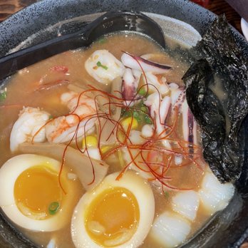 Izumi - Seafood Ramen Noodle Soup - Thai Near Me - South Attleboro, Massachusetts Izumi - Seafood Ramen Noodle Soup - Thai Near Me - South Attleboro, Massachusetts