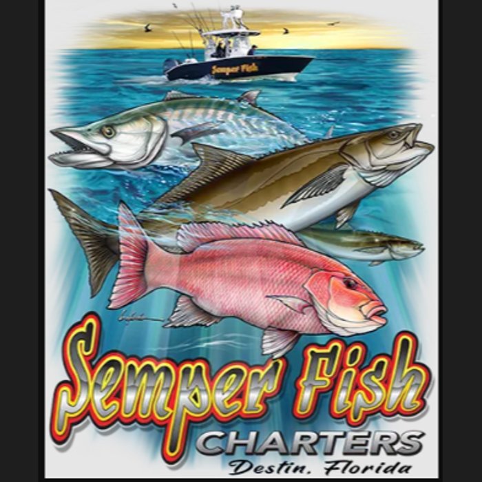 Semper Fish Charters Logo