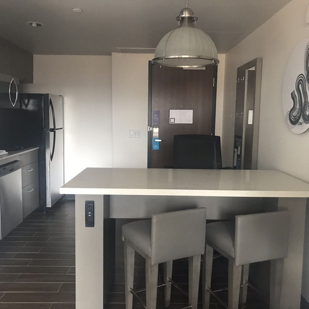 Hyatt House Indianapolis/Downtown - Desk and full size kitchen - Hotels Near Me - Indianapolis, Indiana Hyatt House Indianapolis/Downtown - Desk and full size kitchen - Hotels Near Me - Indianapolis, Indiana