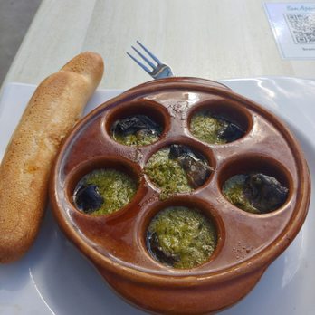 Bon Appetit - Escargot with curry butter - New American Near Me - Dunedin, Florida