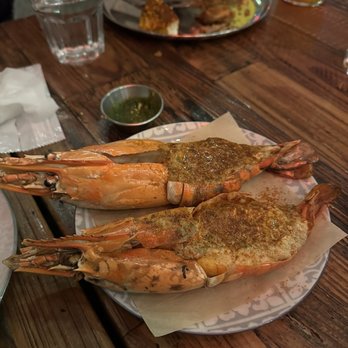 Dhamaka - Lasooni prawns - Indian Near Me - New York, New York