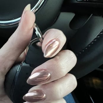 Star Nails Plus 5 - Rose Gold Chrome - Nail Salons Near Me - Waxahachie, Texas Star Nails Plus 5 - Rose Gold Chrome - Nail Salons Near Me - Waxahachie, Texas