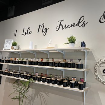Candles on Tap - Just a few scents... there is another wall NOT IN THE PIC! - Candle Stores Near Me - Encinitas, California