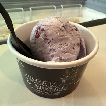 Cream + Sugar - Huckleberry Ice Cream - Ice Cream & Frozen Yogurt Near Me - Jackson, Wyoming Cream + Sugar - Huckleberry Ice Cream - Ice Cream & Frozen Yogurt Near Me - Jackson, Wyoming