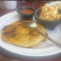 Don Juan - Pupuseria y Restaurante - Pupusas were a little over cook