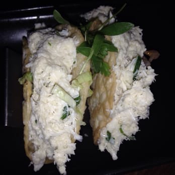 Sampan - Crab wonton taco - Asian Fusion Near Me - Philadelphia, Pennsylvania Sampan - Crab wonton taco - Asian Fusion Near Me - Philadelphia, Pennsylvania