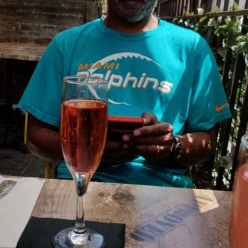 Edwin Mills by Equator - Cherry Mimosa and my lovely husband - New American Near Me - Pasadena, California Edwin Mills by Equator - Cherry Mimosa and my lovely husband - New American Near Me - Pasadena, California