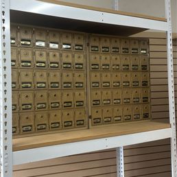 Vintage boxes prepping for install