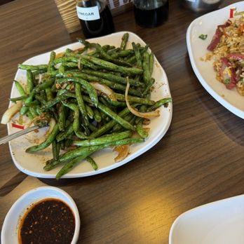 1st dumpling N noodle - stir fried green beans - Noodles Near Me - Anaheim, California