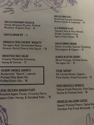Menu photo 2 Alden & Harlow Cambridge, MA Menu photo 2 Alden & Harlow Cambridge, MA