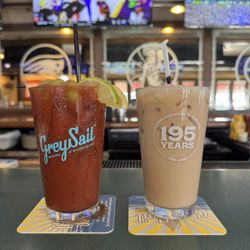 Jillian's Sports Pub - Bloody Mary and a White Russian