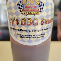 Roy's Barbeque & Hamburgers - Pretty awesome sauce!