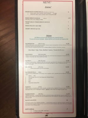 Menu photo 2 My Pho Bar Jindalee, QLD