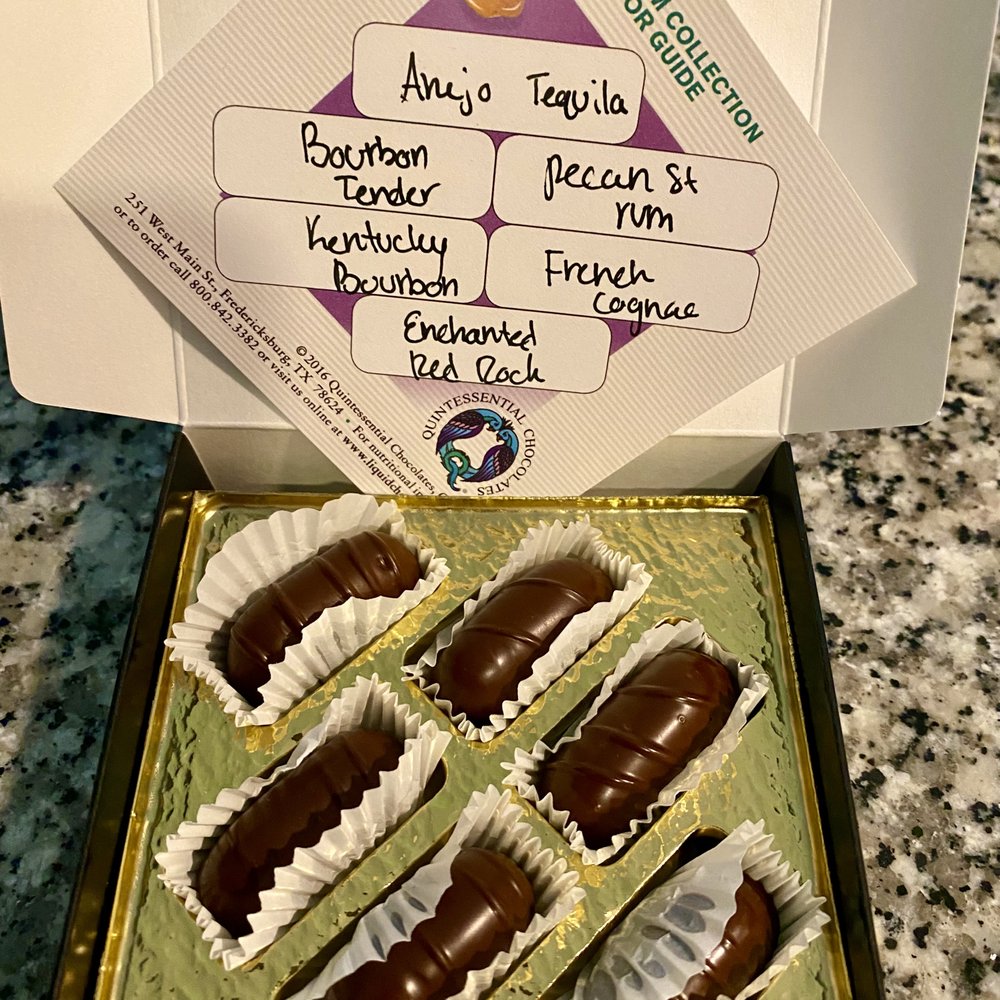 Quintessential Chocolates - a box of chocolates - Candy Stores Near Me - Fredericksburg, Texas Quintessential Chocolates - a box of chocolates - Candy Stores Near Me - Fredericksburg, Texas