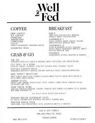 Wellfed by null