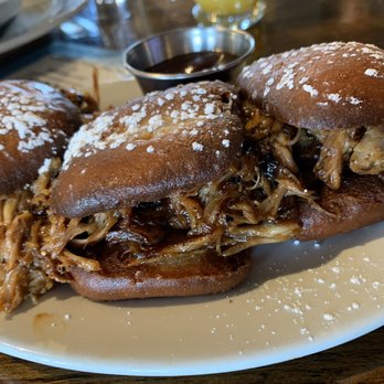School House Kitchen & Libations - Doughnut pork sliders - New American Near Me - Arvada, Colorado