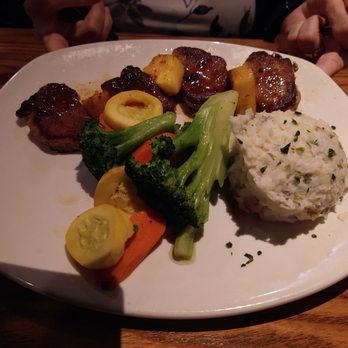 Outback Steakhouse - Pork Medallions with Pineapple - Steakhouses Near Me - Cape Coral, Florida Outback Steakhouse - Pork Medallions with Pineapple - Steakhouses Near Me - Cape Coral, Florida