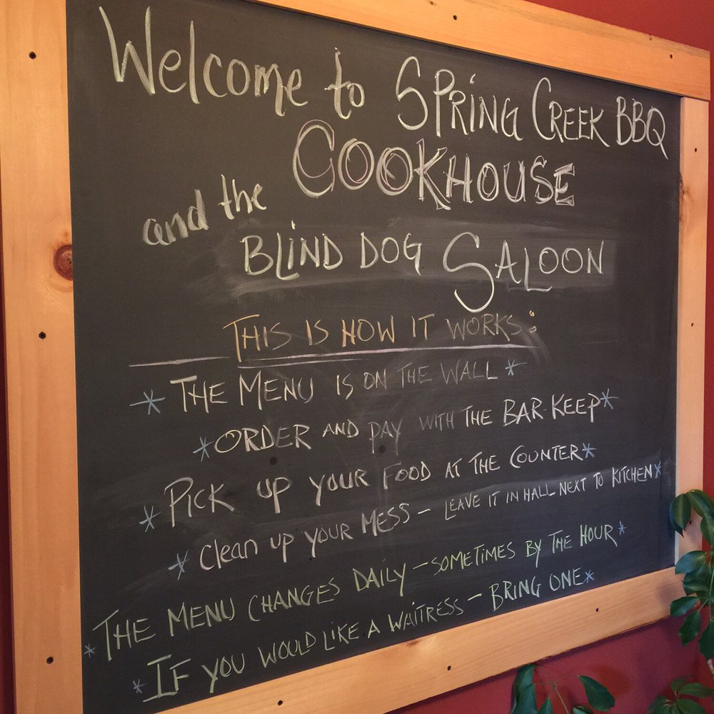 Spring Creek Bar-B Q - Barbeque Near Me - Monson, Maine