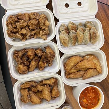 Good Chicken - Boneless chicken, Garlic Chili chicken, Fried chicken, Pan fried pork mandoo, Deep fired pork mandoo, Tteok Bokki yaki mandoo - Korean Near Me - Honolulu, Hawaii Good Chicken - Boneless chicken, Garlic Chili chicken, Fried chicken, Pan fried pork mandoo, Deep fired pork mandoo, Tteok Bokki yaki mandoo - Korean Near Me - Honolulu, Hawaii