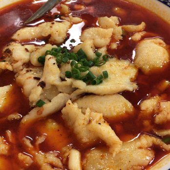 Chen's Restaurant - fish in chili oil (huge ass bowl) - Szechuan Near Me - Plano, Texas
