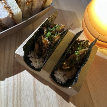 Terra Mae - Mushroom hand roll - Japanese Near Me - Portland, Oregon