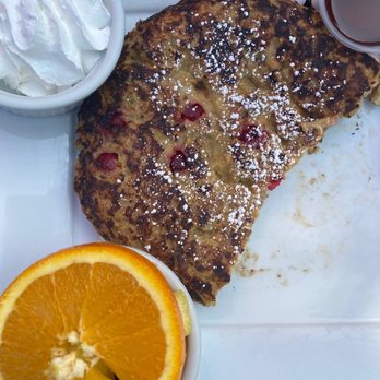 Cafe Laurent - Brioche French toast, delicious! - French Near Me - Mar Vista, California