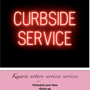 Kmarie notary services - Available everyday just call to schedule a time. Pull up I'll come out to complete the notarization and your on your way. - Notaries Near Me Kmarie notary services - Available everyday just call to schedule a time. Pull up I'll come out to complete the notarization and your on your way. - Notaries Near Me