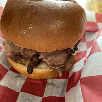 Rudy's Smokehouse - Beef brisket Pulled Pork Sandwich - Barbeque Near Me - Springfield, Ohio Rudy's Smokehouse - Beef brisket Pulled Pork Sandwich - Barbeque Near Me - Springfield, Ohio