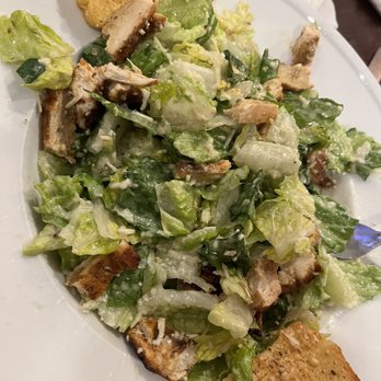 Tom Kelly's Chophouse & Pub - Grilled Chicken Caesar Salad with blackened chicken - Pubs Near Me - New Lenox, Illinois Tom Kelly's Chophouse & Pub - Grilled Chicken Caesar Salad with blackened chicken - Pubs Near Me - New Lenox, Illinois