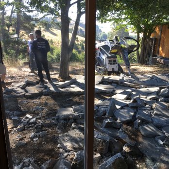 Mr. Pavers - breaking up the old, cracked patio - Masonry/Concrete Near Me - San Ramon, California Mr. Pavers - breaking up the old, cracked patio - Masonry/Concrete Near Me - San Ramon, California