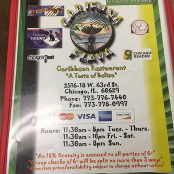 Garifuna Flava - Caribbean Near Me - Chicago, Illinois
