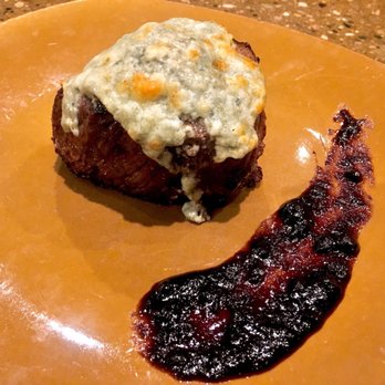 Corndance Tavern - 12oz filet mignon encrusted with blue cheese - Bars Near Me - Mishawaka, Indiana Corndance Tavern - 12oz filet mignon encrusted with blue cheese - Bars Near Me - Mishawaka, Indiana