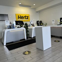 Hertz Rent A Car - Inside