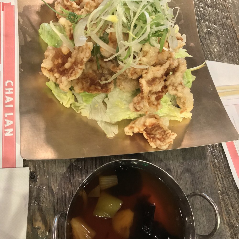 Chai Lan - #16 deep fried pork salad with sweet and sour sauce - Chinese Near Me - Irvine, California