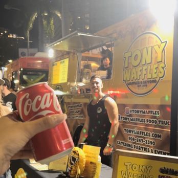Tony Waffles - Here's a picture of the gentleman that helped me out - Waffles Near Me - Fort Lauderdale, Florida