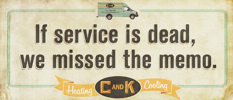 Slide of C & K Heating Air Conditioning and Plumbing