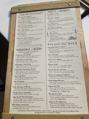 Menu photo 7 Esperanza Cocina de la Playa Manhattan Beach, CA